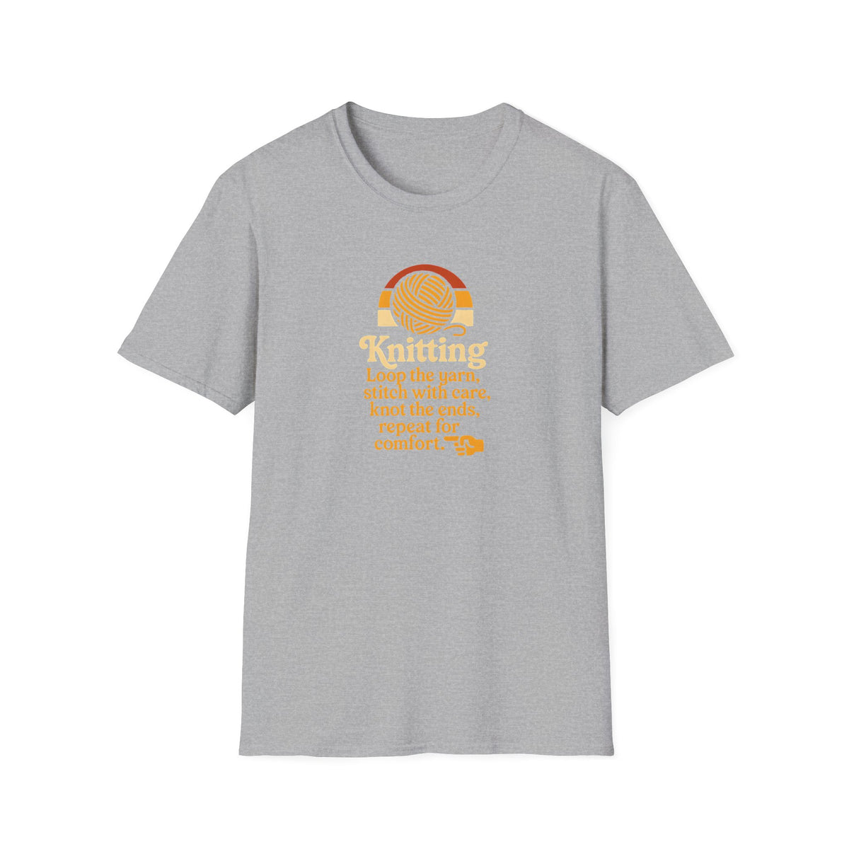 Knitting Yarn Ball T-Shirt