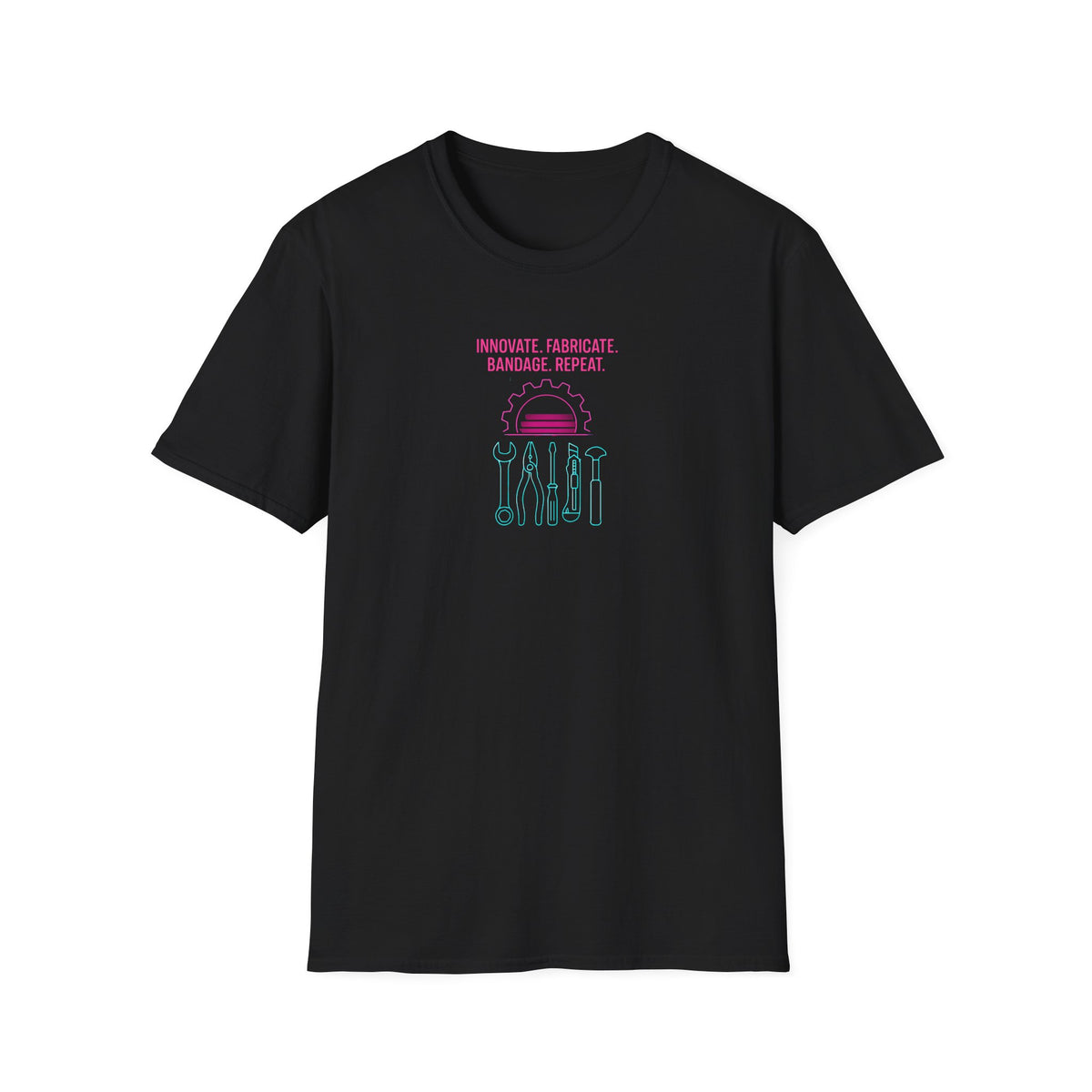 Innovate Fabricate Bandage Repeat T-Shirt