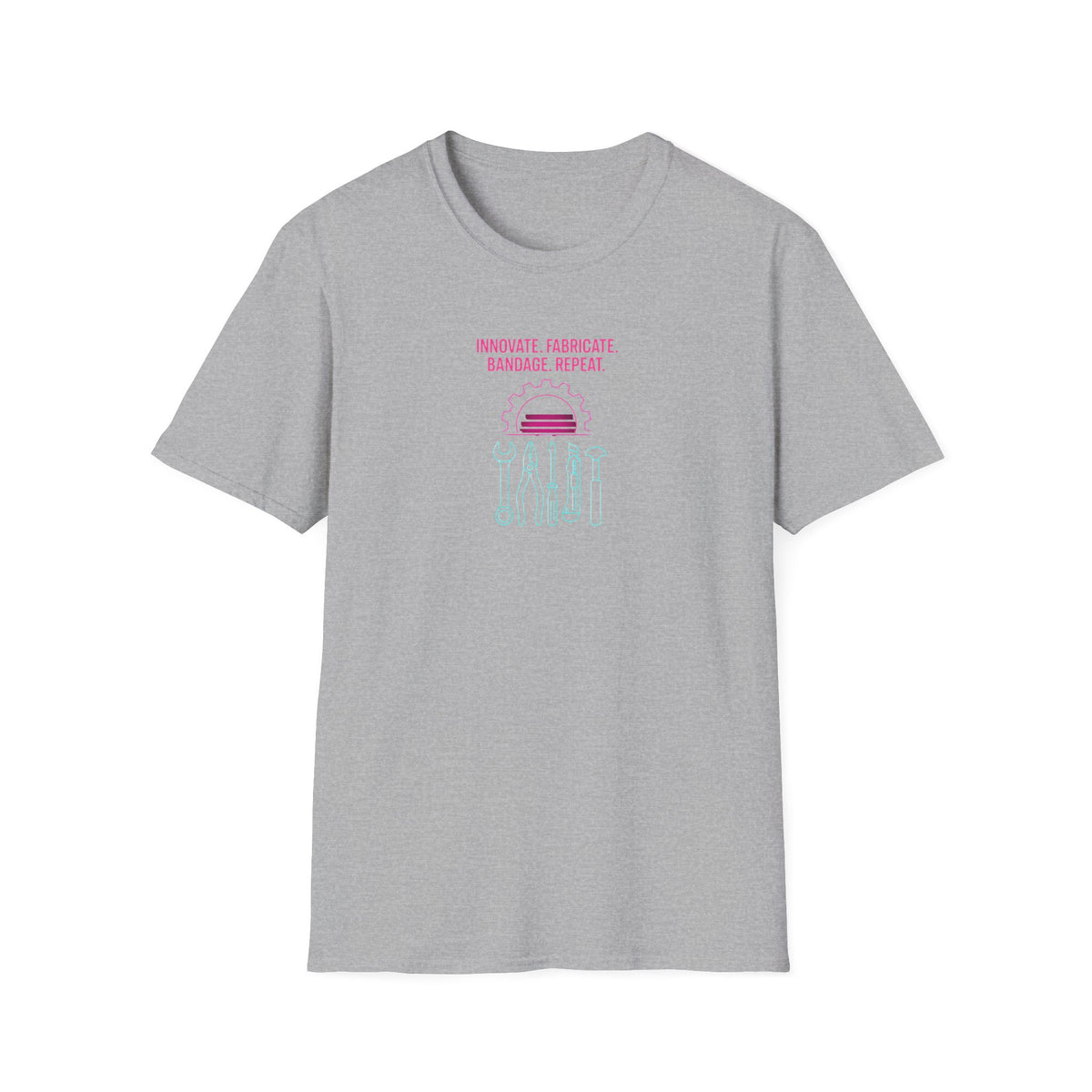 Innovate Fabricate Bandage Repeat T-Shirt