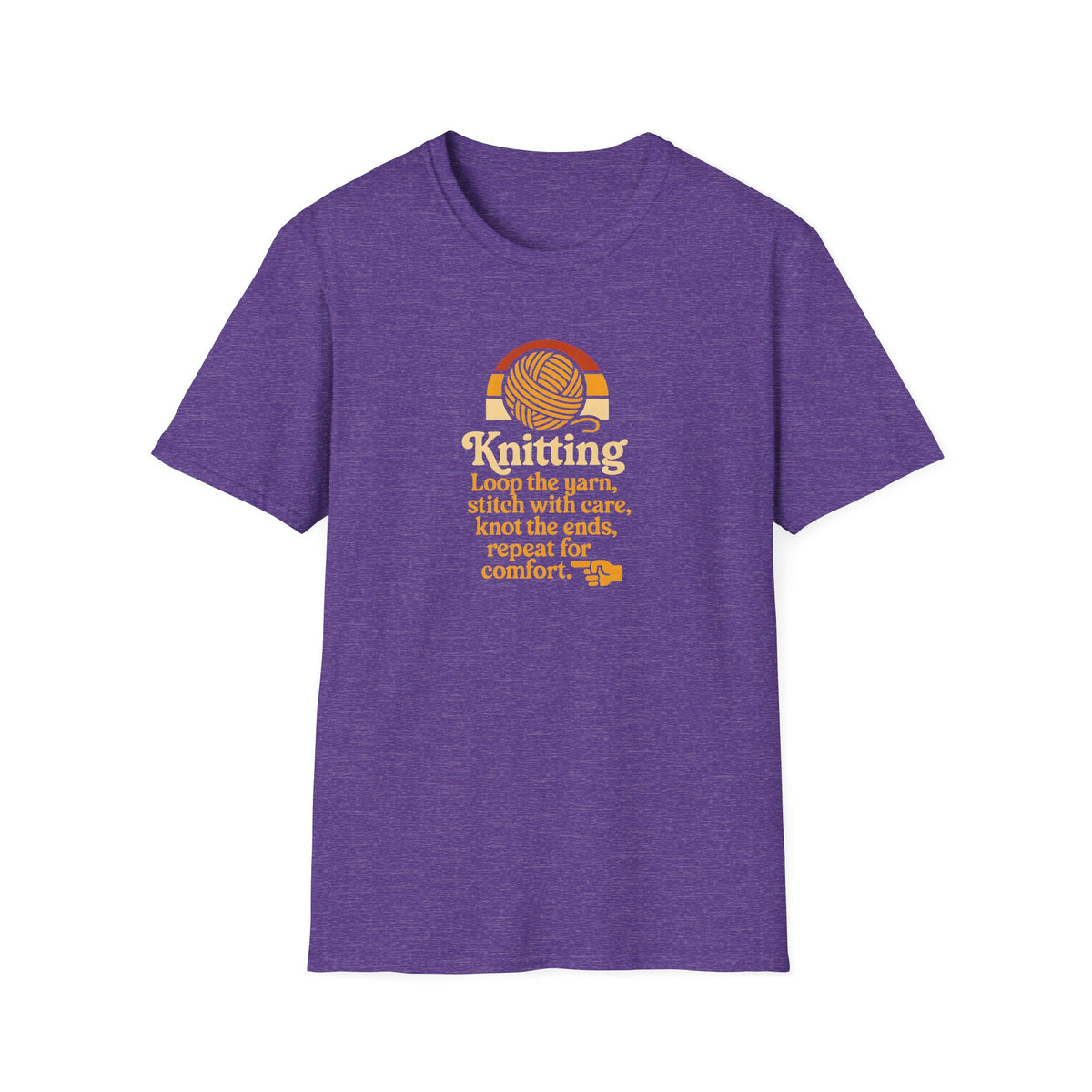 Knitting Yarn Ball T-Shirt