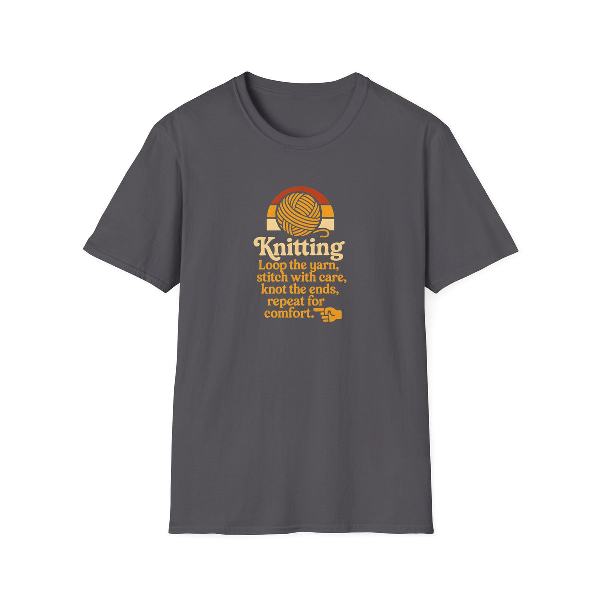 Knitting Yarn Ball T-Shirt